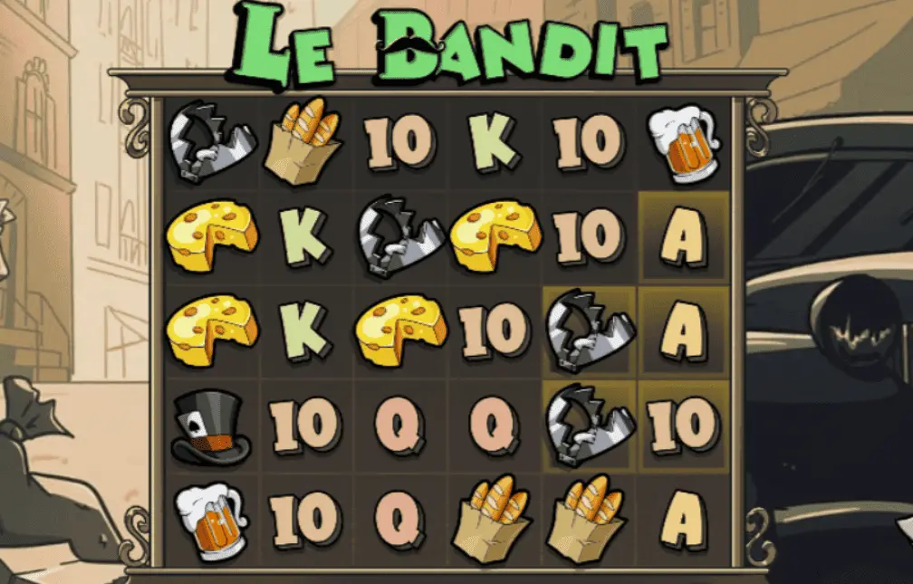 Gameplay van de Le Bandit gokkast