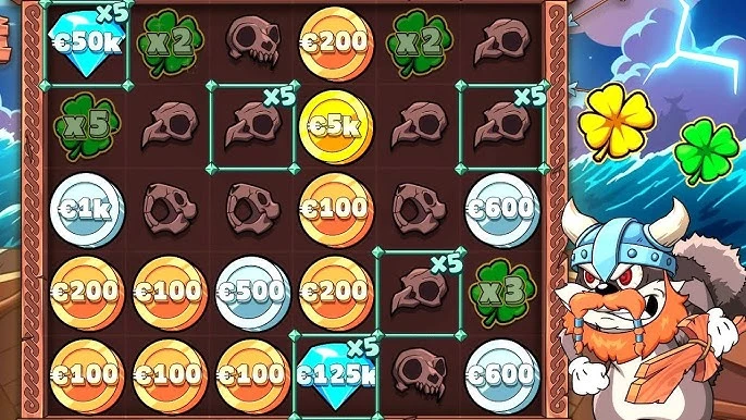Gameplay van Le Viking slot